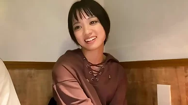 Short Haired, Asian Murky Is Sucking Her Married Lovers